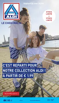 ALDI couverture de brochure