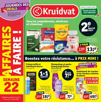 Kruidvat couverture de brochure