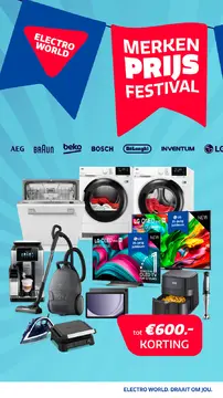 Electro World folder voorblad