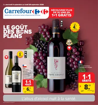 Carrefour couverture de brochure