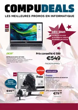 CompuDeals couverture de brochure