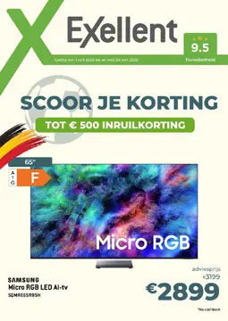Exellent folder voorblad