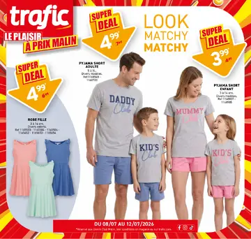 Trafic couverture de brochure