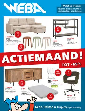 WEBA folder voorblad