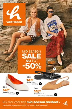 vanHaren Schoenen folder voorblad