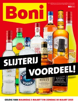 Boni Slijterij folder voorblad