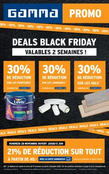 GAMMA couverture de brochure