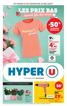Hyper U couverture de brochure