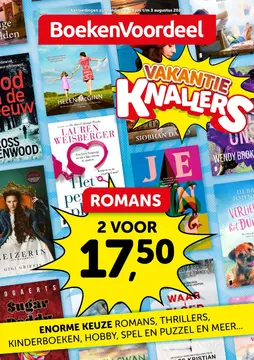 BoekenVoordeel folder voorblad