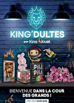 King Jouet couverture de brochure