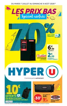Hyper U couverture de brochure