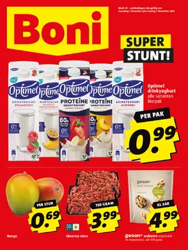 Boni  folder voorblad