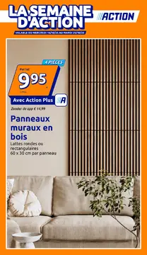 Action couverture de brochure