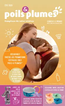 Poils et Plumes couverture de brochure