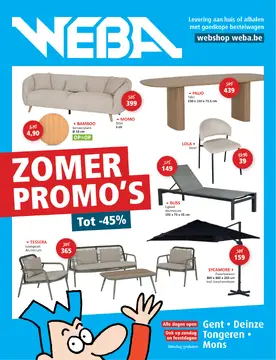 WEBA folder voorblad