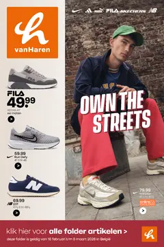 vanHaren Schoenen folder voorblad