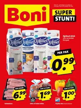 Boni folder voorblad