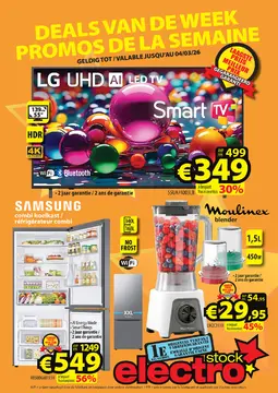 ElectroStock couverture de brochure