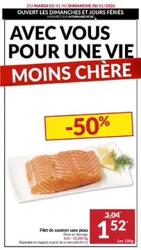 Intermarché couverture de brochure