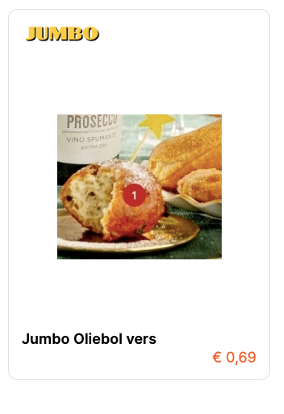 Jumbo • Oliebol • folder