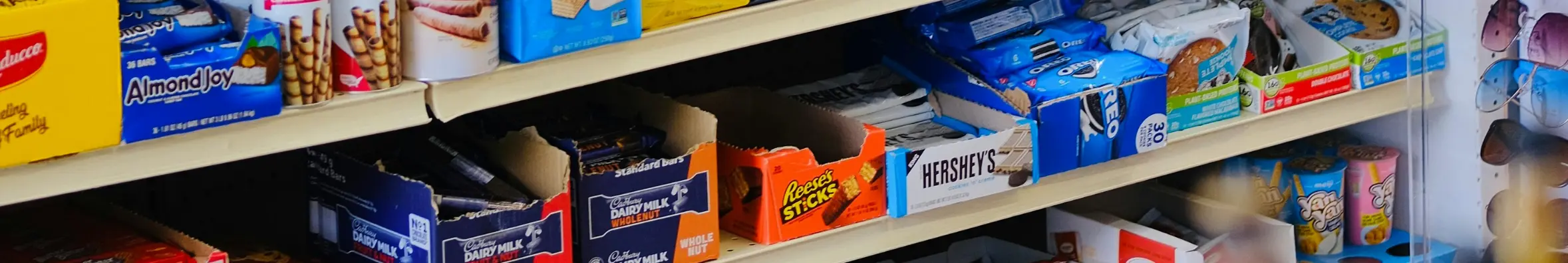 Bekende A-merken in supermarktschap