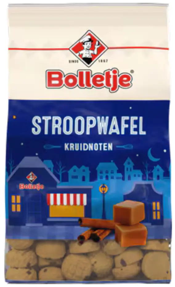 Bolletje Stroopwafel kruidnoten