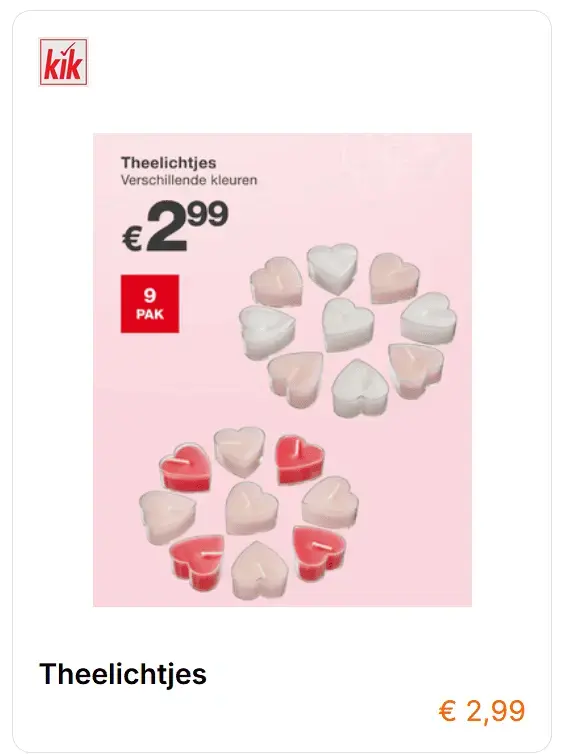 Valentijn - Kaarsen - Cadeau - Hem of haar - Hartjes