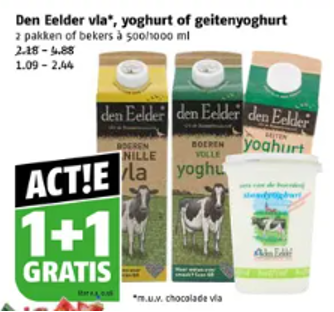 Poiesz supermarkt - Aanbiedingen - Folder - Yoghurt - Vla